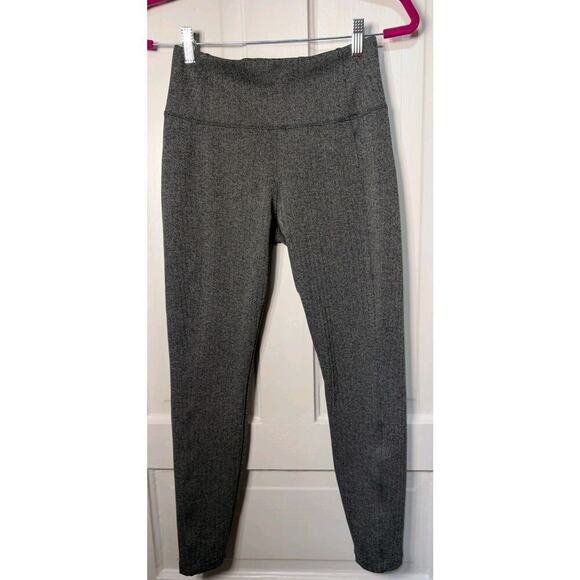 Athleta Pants - ATHLETA Women's Delancey Herringbone Tight Legging Size S Gray Pockets (762)